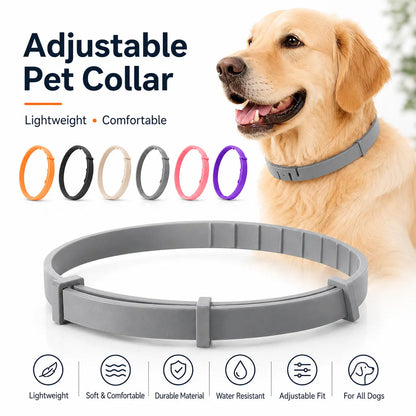 Dog Collar for Large Dogs over 18 Lbs, Adjustable Fresh Scent Lightweight Pet Collar for Everyday Wear, Walks & Outdoor Use