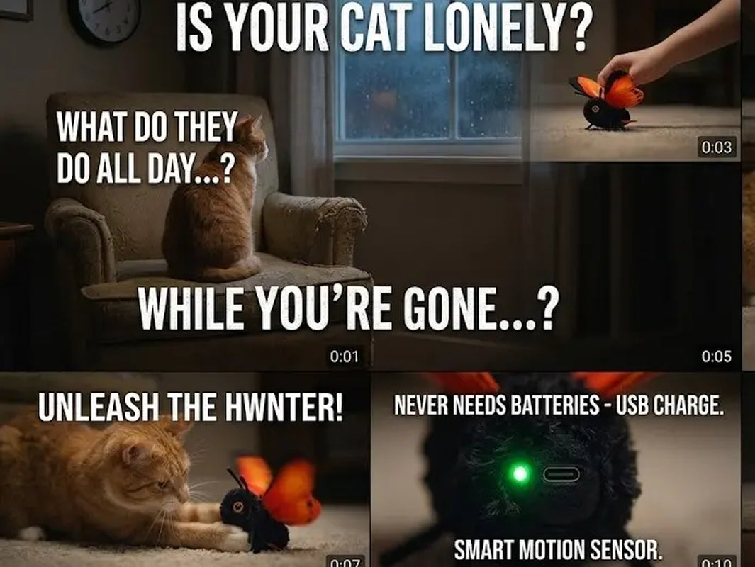 Electric Cat Toy - 300Mah Interactive Fun USB Rechargeable | Fun Indoor Engaging Kitten Game | for Small Medium Large Kitten Yards Porches Gardens Lawn Indoor